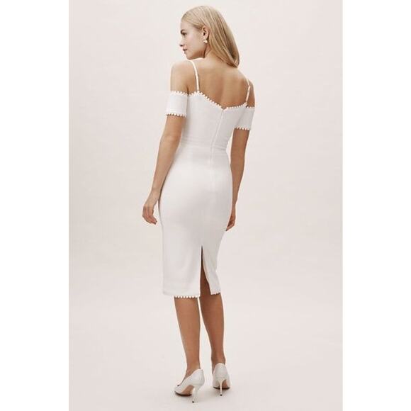 New Anthropologie BHLDN Adrian Dress by Dress The Population XXL 12/14 Off-White - Picture 7 of 8